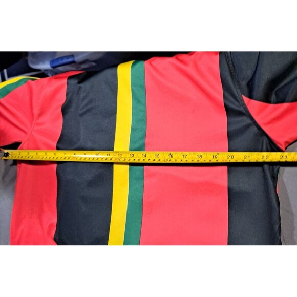 Odd Culture Men's Multicolor Color Block Rapper Bear Trendy Y2K Shirt,  2XL - Picture 7 of 7